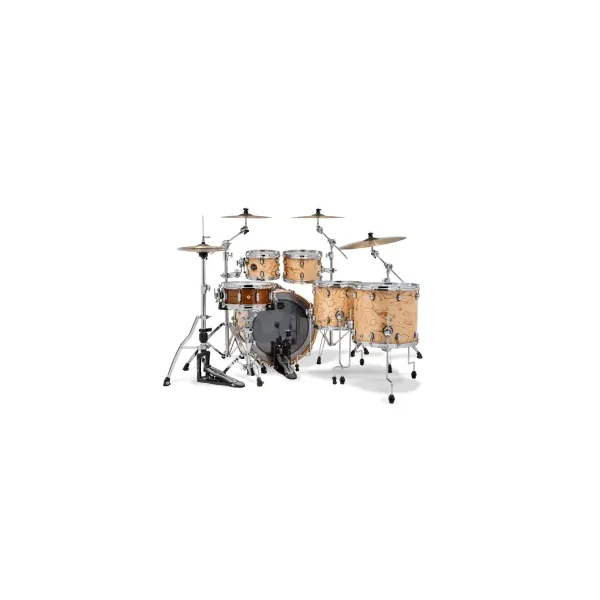 MAPEX Saturn VI Batterie 22"/5pcs Exotic Natural Burl