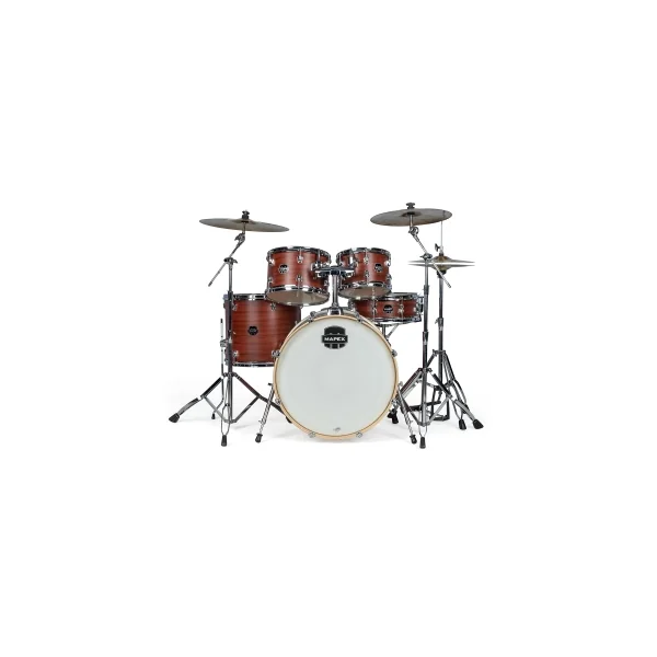 MAPEX Venus Batterie 22"/5pcs Redwood, Limited Edition + Cymbales