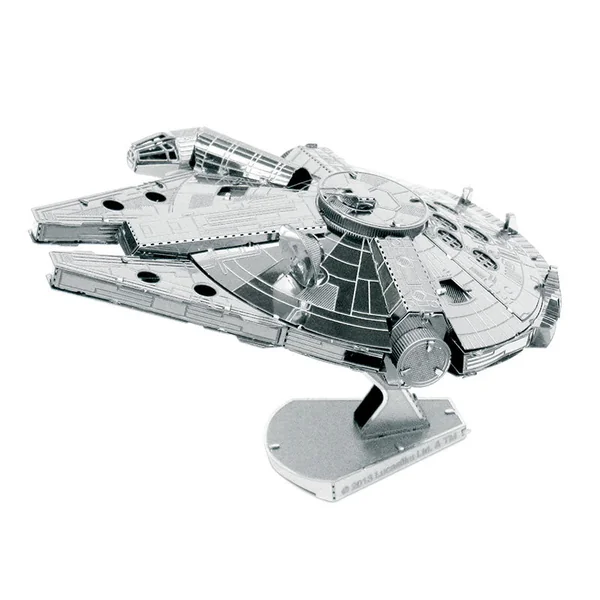 Maquette 3D Star Wars - Millennium Falcon en métal