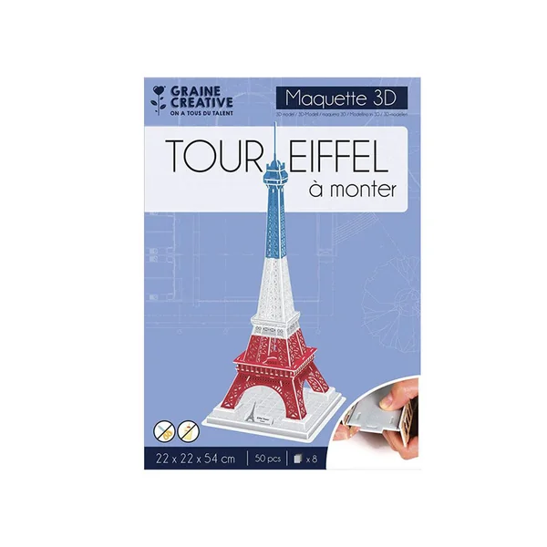 Maquette 3D Tour Eiffel - Graine Créative