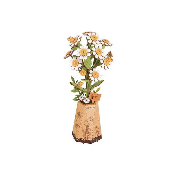 Maquette fleur miniature - Fleur de Camomille (Chamomile) - Rowood