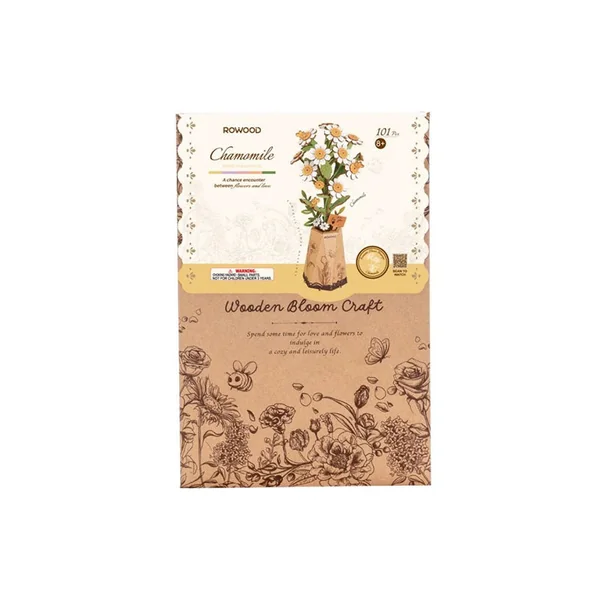 Maquette fleur miniature - Fleur de Camomille (Chamomile) - Rowood