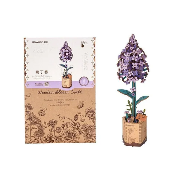 Maquette fleur miniature - Lilas (Lilac) - Rowood