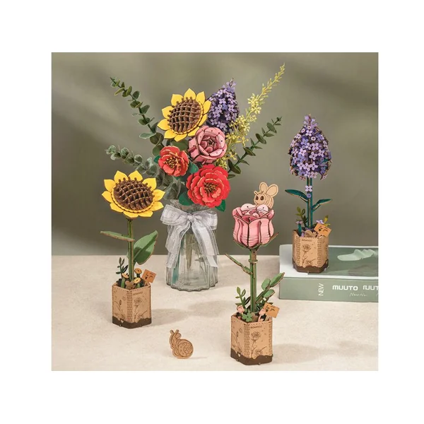 Maquette fleur miniature - Lilas (Lilac) - Rowood