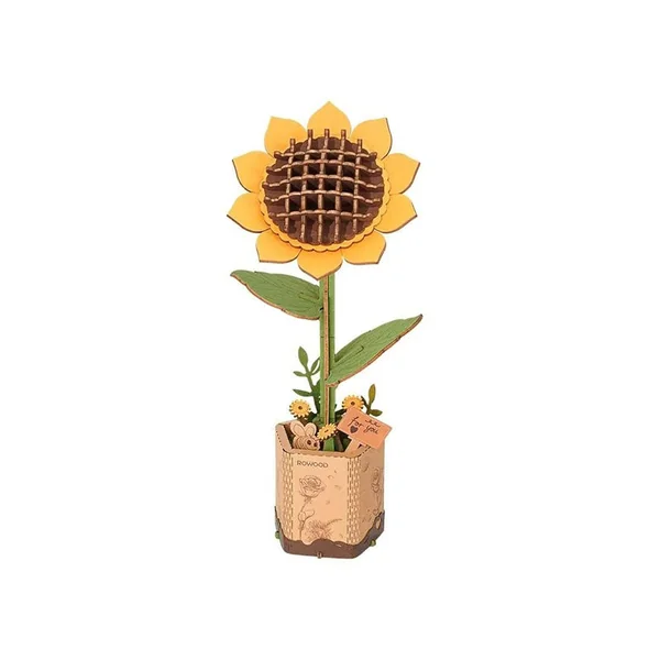 Maquette fleur miniature - Tournesol (Sunflower) - Rowood