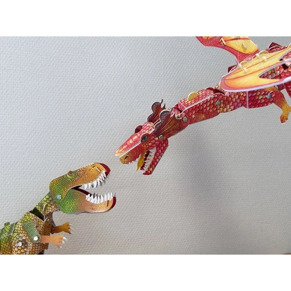 Maquette géante Dragon 3D - Crealign