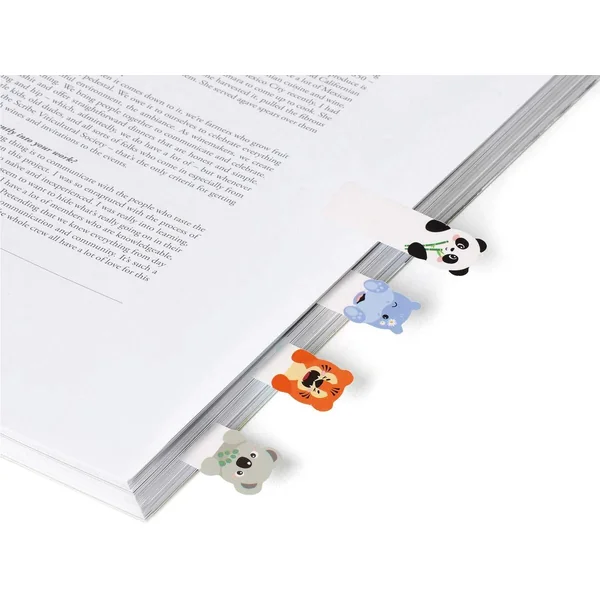 Marque-pages adhésifs Animaux - Legami