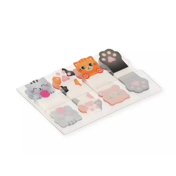 Marque-pages adhésifs Chats - Legami