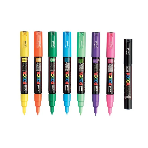 Marqueur POSCA pointe conique extra-fine PC1MC à l'unité