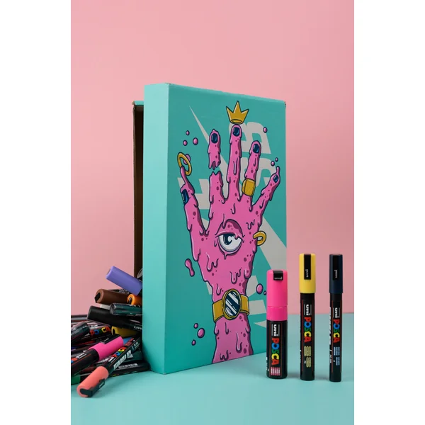 Marqueur POSCA pointe conique fine PC3M à l'unité