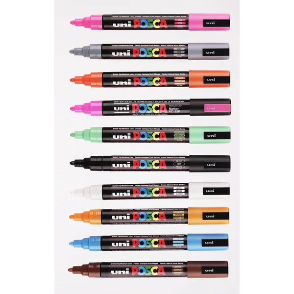 Marqueur POSCA pointe conique médium PC5M à l'unité