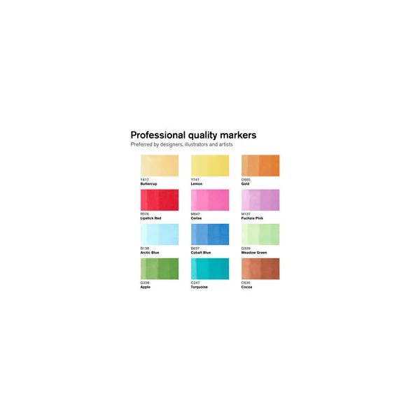 Marqueur Promarker assortiment 12 set 2