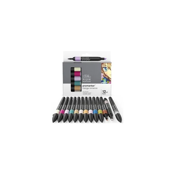 Marqueur Promarker set 12 tons Manga romance assortis