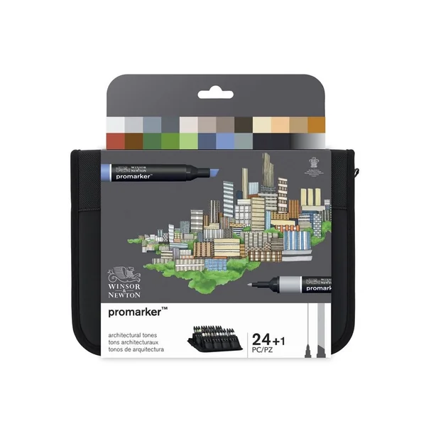 Marqueur Promarker set 24 tons Architecturaux assortis