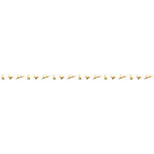 Masking tape « Lapins, Or »