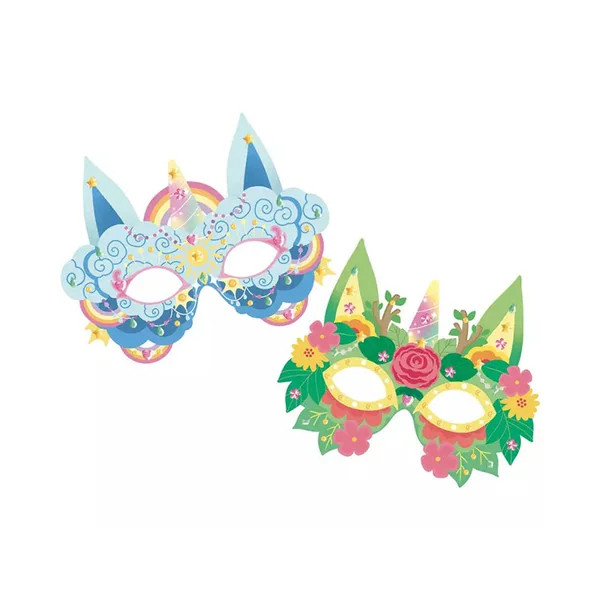 Masques et tattoos licornes - Auzou