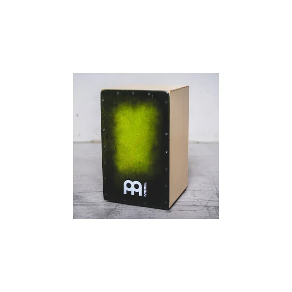 MEINL SC100GRB Cajon Snarecraft - Green Burst