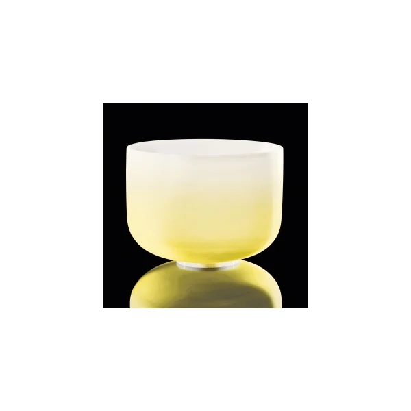 MEINL SONIC ENERGY Bol Crystal 12" Color Yellow - Navel Chakra - Mi