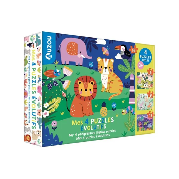 Mes 4 puzzles évolutifs