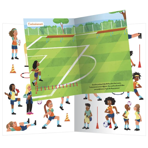 Mes 500 Autocollants Football - Auzou