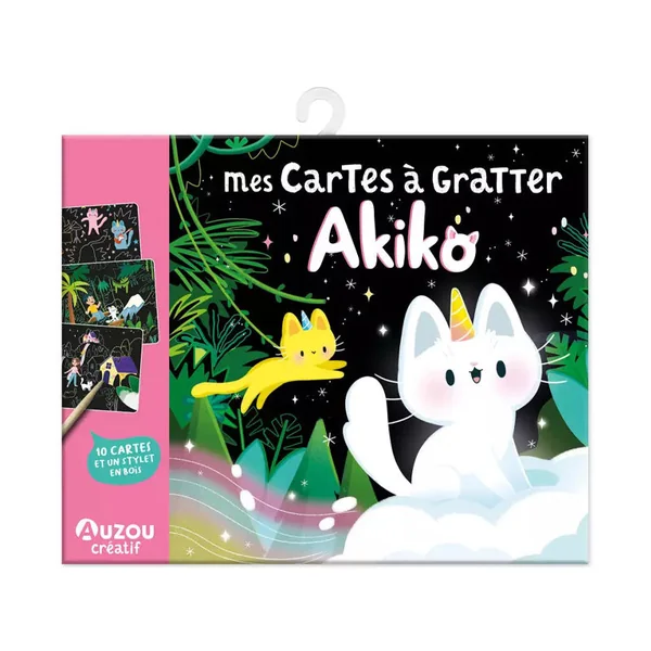 Mes cartes à gratter akiko - Ma pochette d'artiste