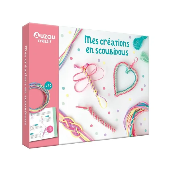 Mes Créations en Scoubidous - Auzou