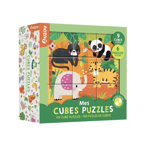 Mes cubes puzzle - Animaux mignons