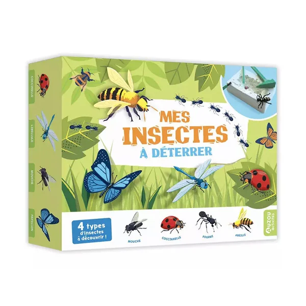 Mes insectes à déterrer - Auzou