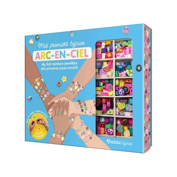 Mes premiers bijoux arc-en-ciel - Auzou