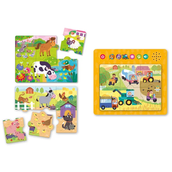 Mes puzzles sonores - La Ferme