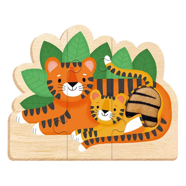 Mes puzzles évolutifs à toucher - maman et bébé