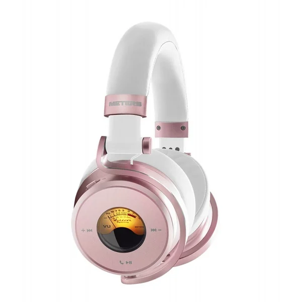 METERS OV-1B Casque Dynamique Fermé Audiophile Bluetooth 32 Ohms (Rose Gold)