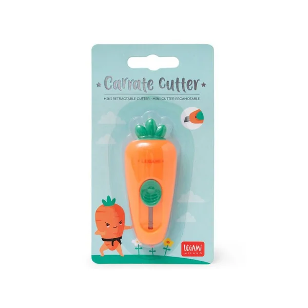 Mini cutter carotte rétractable - Legami