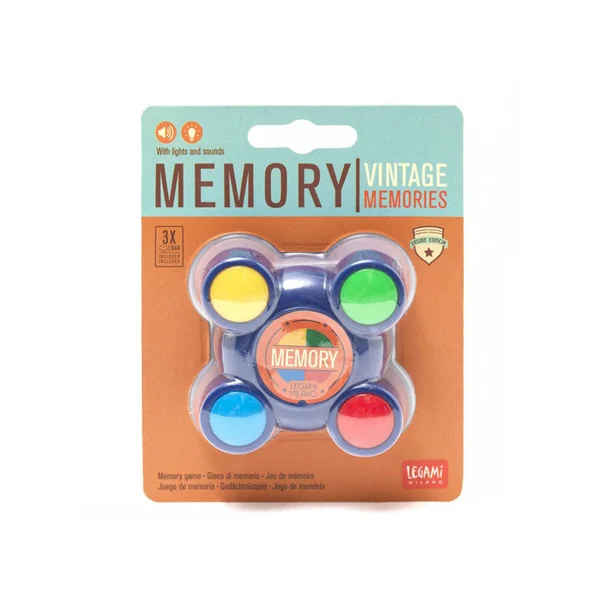 Mini Jeu Memory - Avec lumière et effet sonore - Bleu nuit
