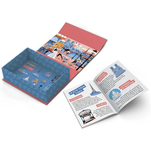 Mini puzzle - Bonjour Paris - 130 pièces