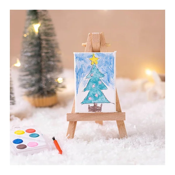 Mini-kit créatif porte de lutin « Artiste »