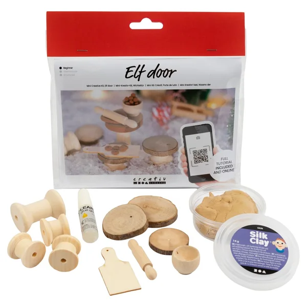 Mini-kit créatif porte de lutin « Cuisson des biscuits »