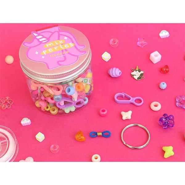 Mix de perles - Licorne