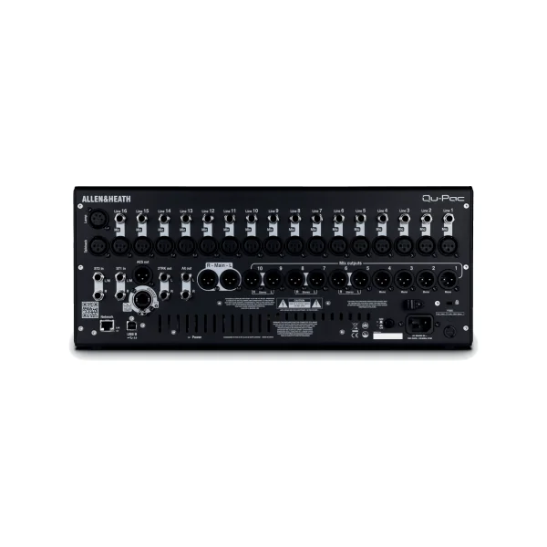 MIXEURS NUMERIQUES Allen & Heath SAH QU-PAC 16 entrées Micro