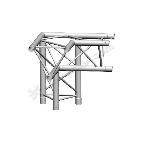 Mobil Truss TRIO DECO A30704L : angle structure alu 3 dir. 90 gauche
