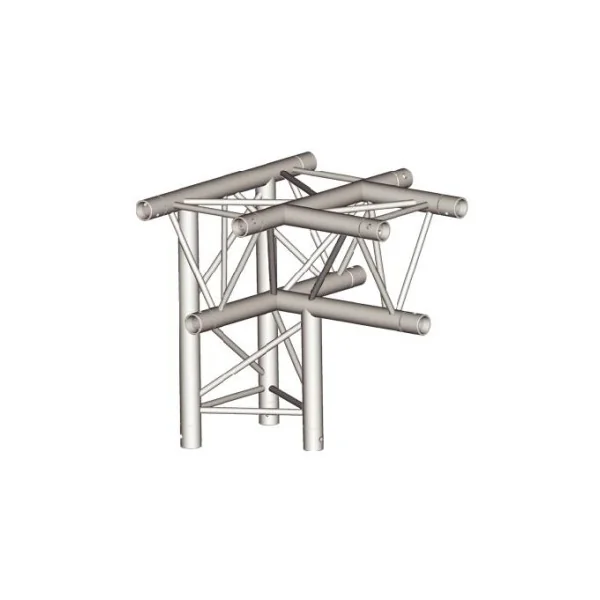 Mobil Truss TRIO DECO A31204 : Angle structure alu 4 dir. à 90 degrés