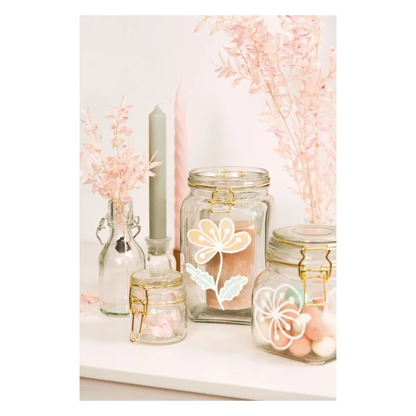 Modèles de décorations de fenêtre « Bloom & Grow »