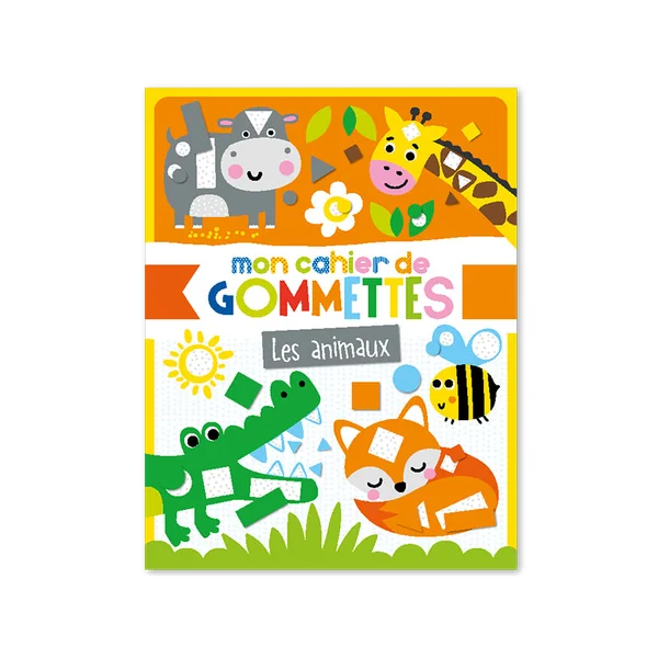 Mon cahier de gommettes - les animaux
