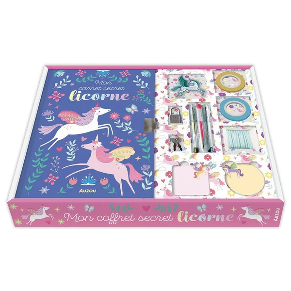 Mon carnet secret licorne - Auzou