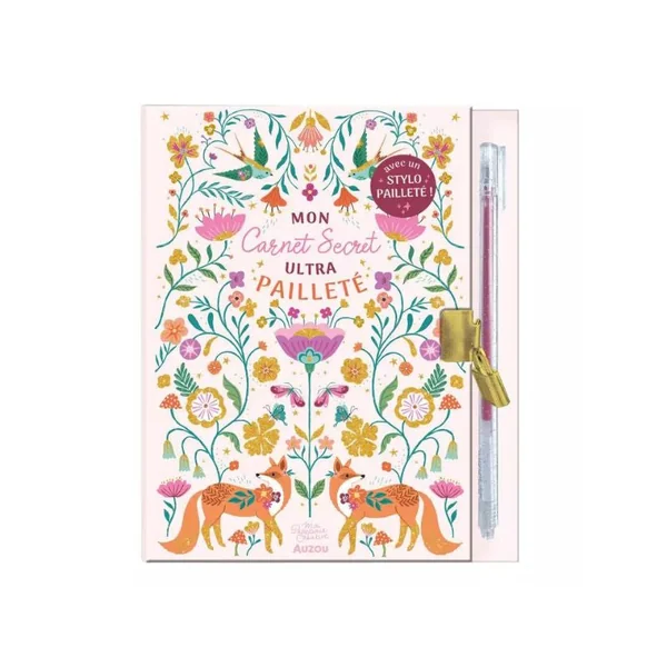 Mon carnet secret ultra pailleté - Auzou