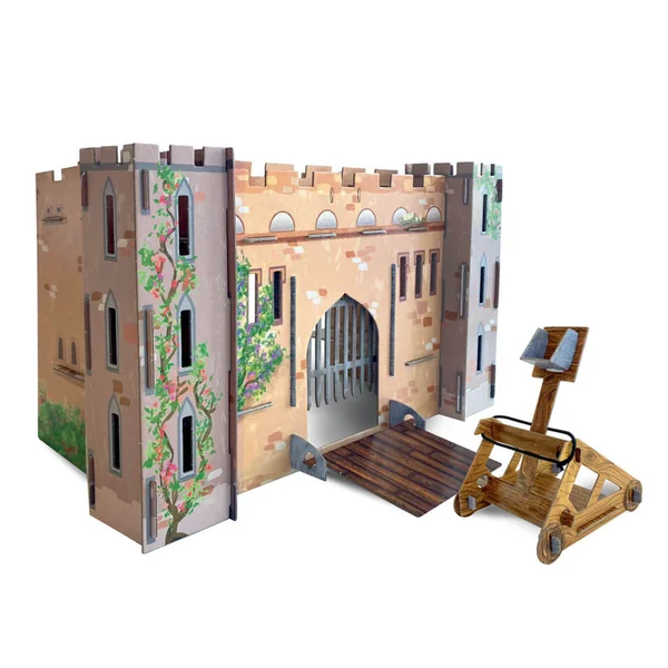 Mon fantastique château fort à construire - Auzou