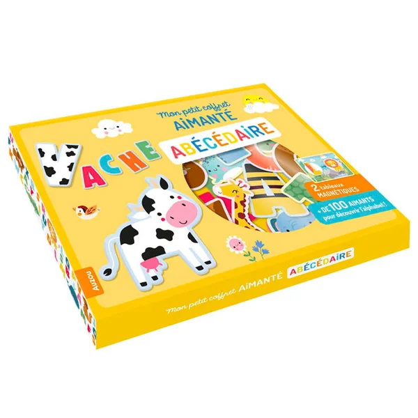 Mon petit coffret aimanté ABÉCÉDAIRE - Auzou