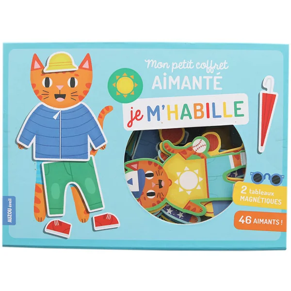 Mon petit coffret aimanté - Je m'habille