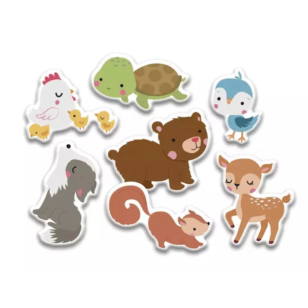 Mon petit coffret aimanté - Les bébés animaux