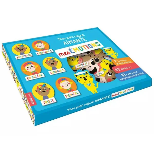Mon petit coffret aimanté - Mes émotions